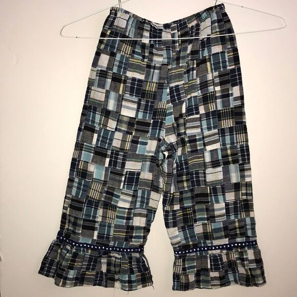 Just Ducky madras girls pants, size 7, EUC - Picture 3 of 3